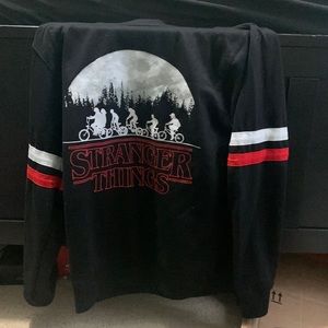 Black Stranger Things Sweatshirt